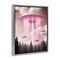 Stupell Industries Glam UFO with Pink Beams Floating Frame, design by Sasha